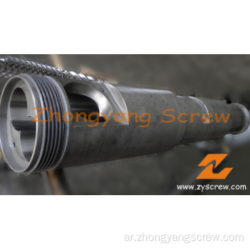 Conical Twin Conical Screw Barrel for PE